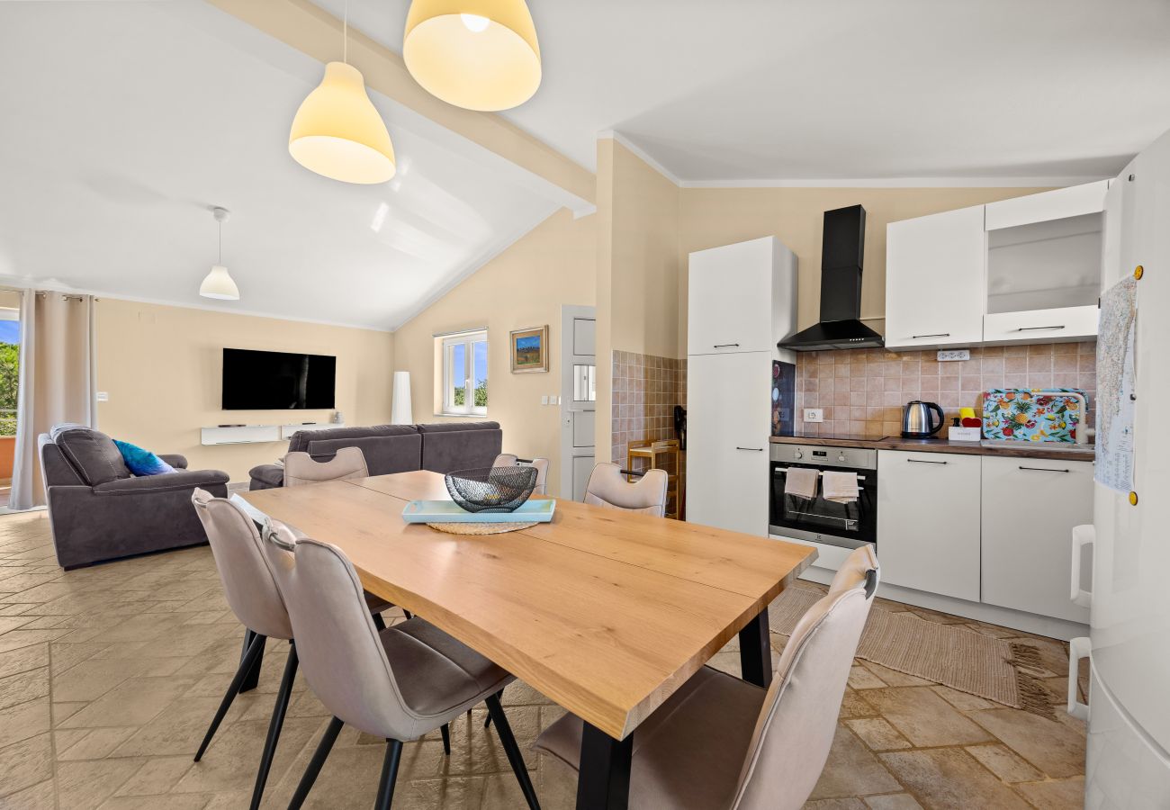 Villa in Vodnjan - Majmajola Garden Villa for 14 persons near Pula with kids playground, sauna & large garden