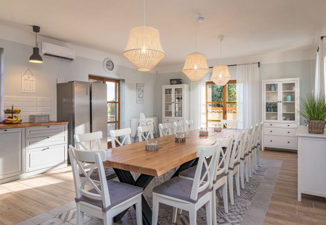 Villa a Sveti Kirin - Villa Rajana for 14 persons with kids playground & pool heating in Central Istria Villa a Sveti Kirin - Villa Rajana for 14 persons with kids playground & pool heating in Central Istria