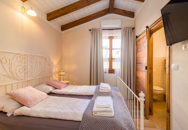 Villa a Sveti Kirin - Villa Rajana for 14 persons with kids playground & pool heating in Central Istria Villa a Sveti Kirin - Villa Rajana for 14 persons with kids playground & pool heating in Central Istria