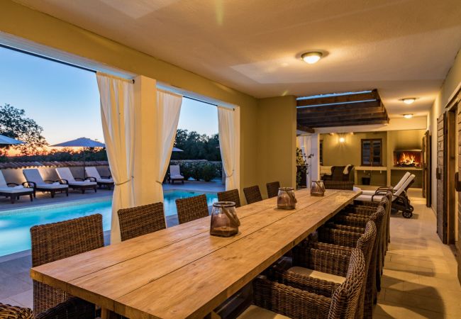 Villa a Sveti Kirin - Villa Rajana for 14 persons with kids playground & pool heating in Central Istria Villa a Sveti Kirin - Villa Rajana for 14 persons with kids playground & pool heating in Central Istria