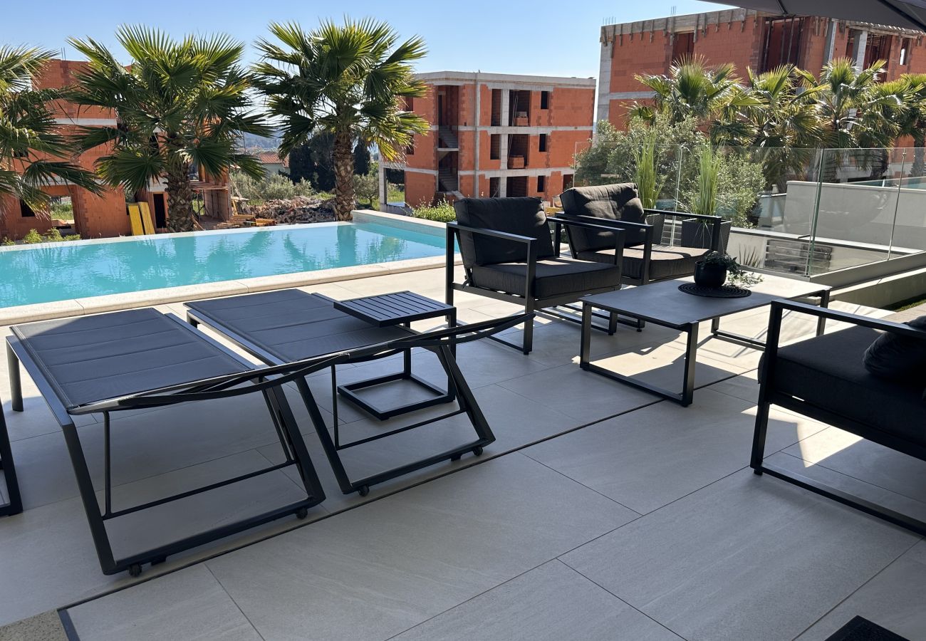 Villa a Medulin - Luxury TABOO Villa & Spa in Medulin for 8 people with heated pool / wellness & sea view 