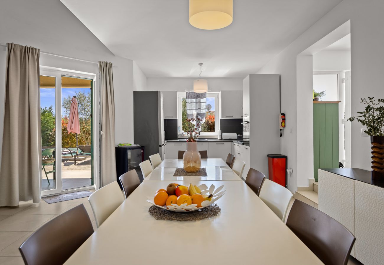 Villa a Mužini - Villa Martha in Central Istria with private pool - wellness / table tennis for 12 persons