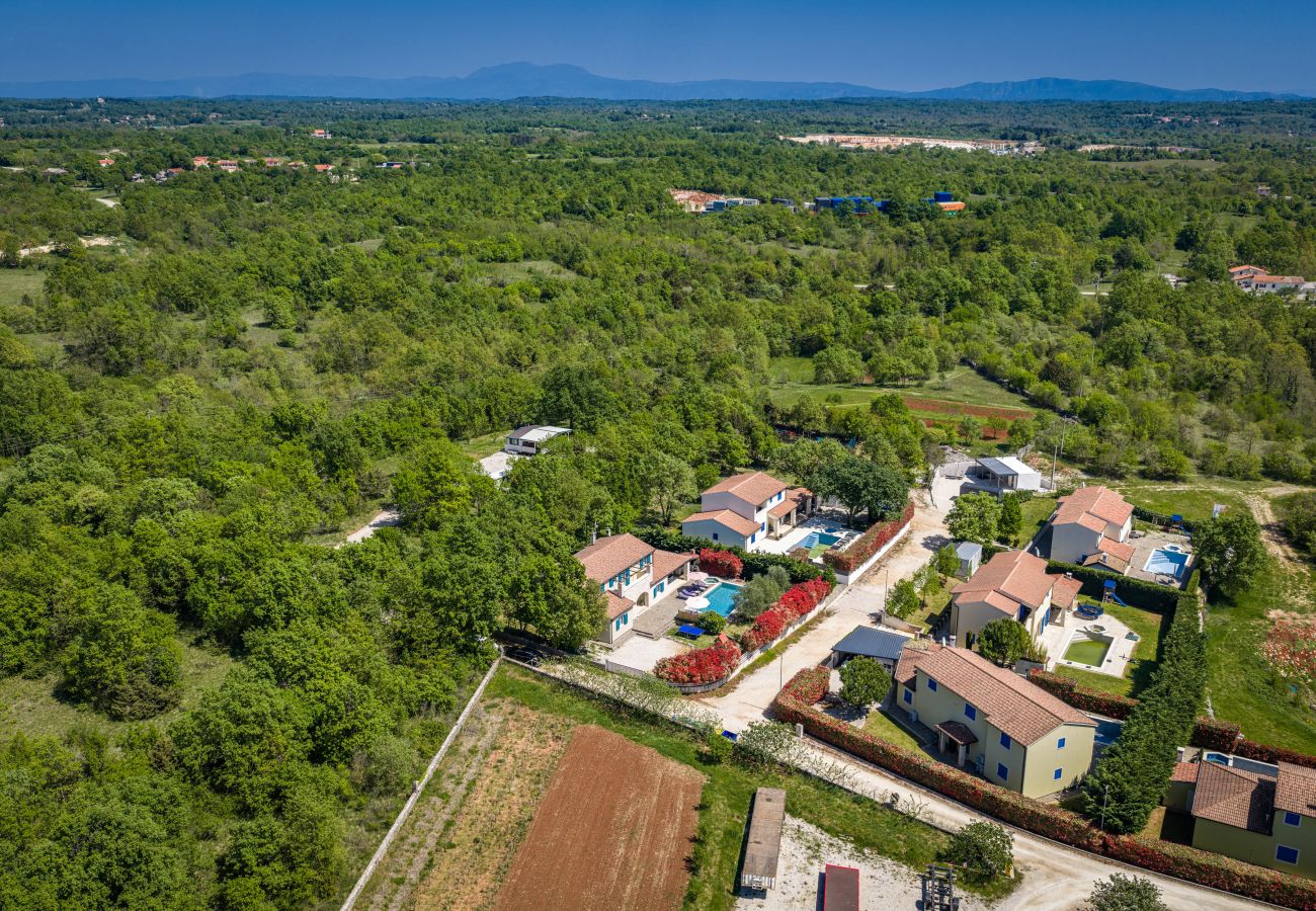 Villa a Mužini - Villa Martha in Central Istria with private pool - wellness / table tennis for 12 persons