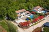 Villa a Mužini - Villa Martha in Central Istria with private pool - wellness / table tennis for 12 persons