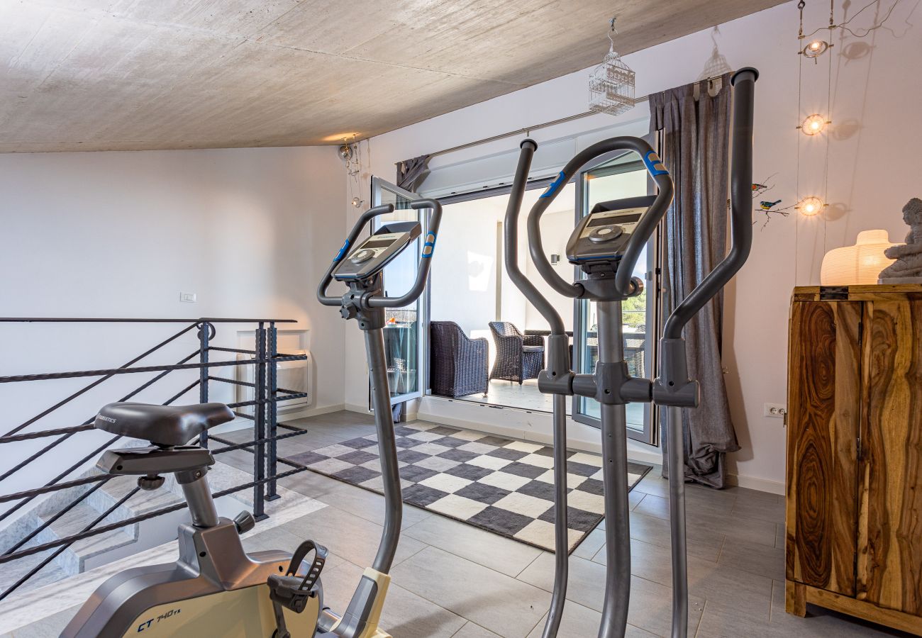 Villa a Krnica - Villa Windrose for 8 persons near Pula with large garden