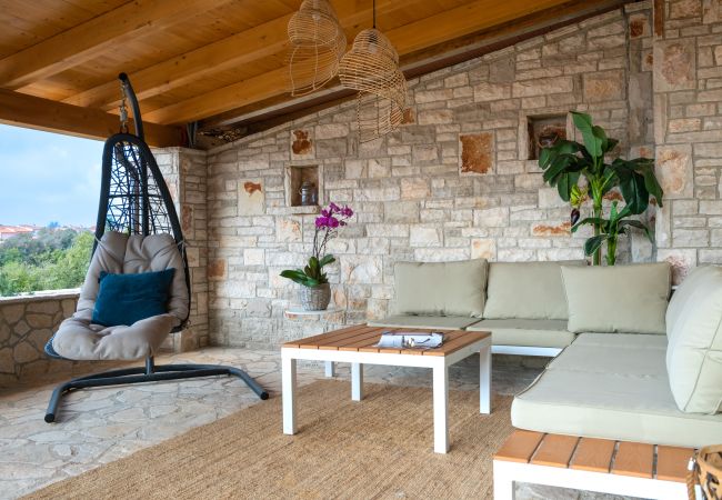 Villa a Betiga - Villa Kalista Istriana for 10 people with private pool & sea view Villa a Betiga - Villa Kalista Istriana for 10 people with private pool & sea view