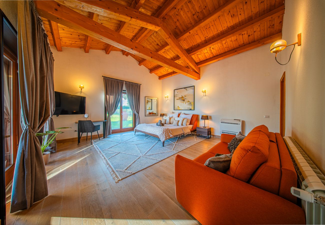 Villa a Hrboki - Villa Antea for 10 people near Barban with heated pool 75 m2 - welness & large garden