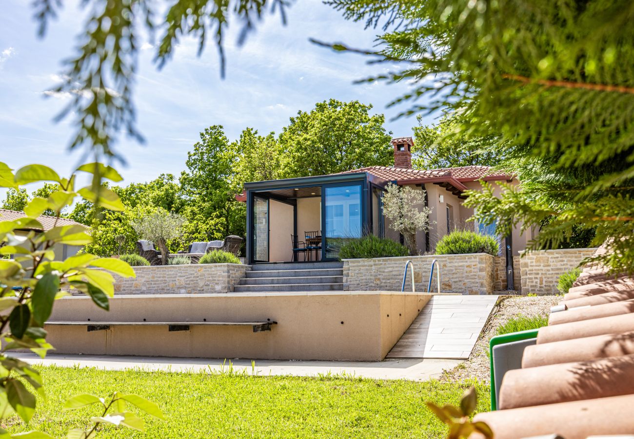 Villa a Salakovci - Villa Krasna Kuća for 5 people near Labin - Rabac with private heated pool
