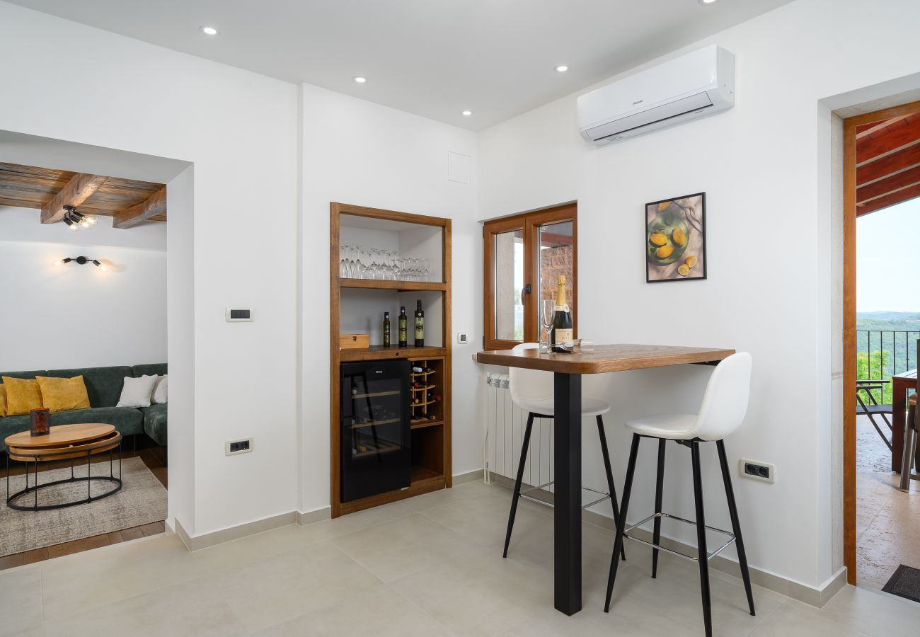 Villa a Zamaski Dol - Villa Zamask for 7 people in Central Istria with jacuzzi & sauna
