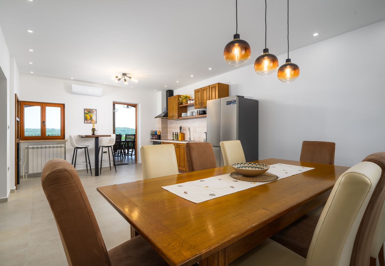 Villa a Zamaski Dol - Villa Zamask for 7 people in Central Istria with jacuzzi & sauna