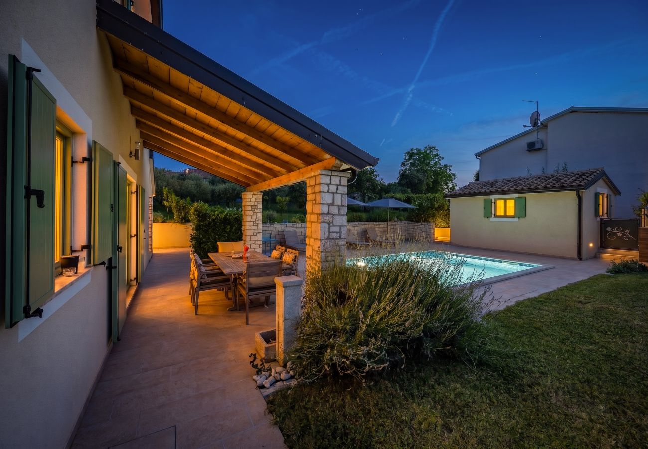 Villa a Umag - Villa Stella Juricani for 6 people near Umag with private pool only 4 km from the beach