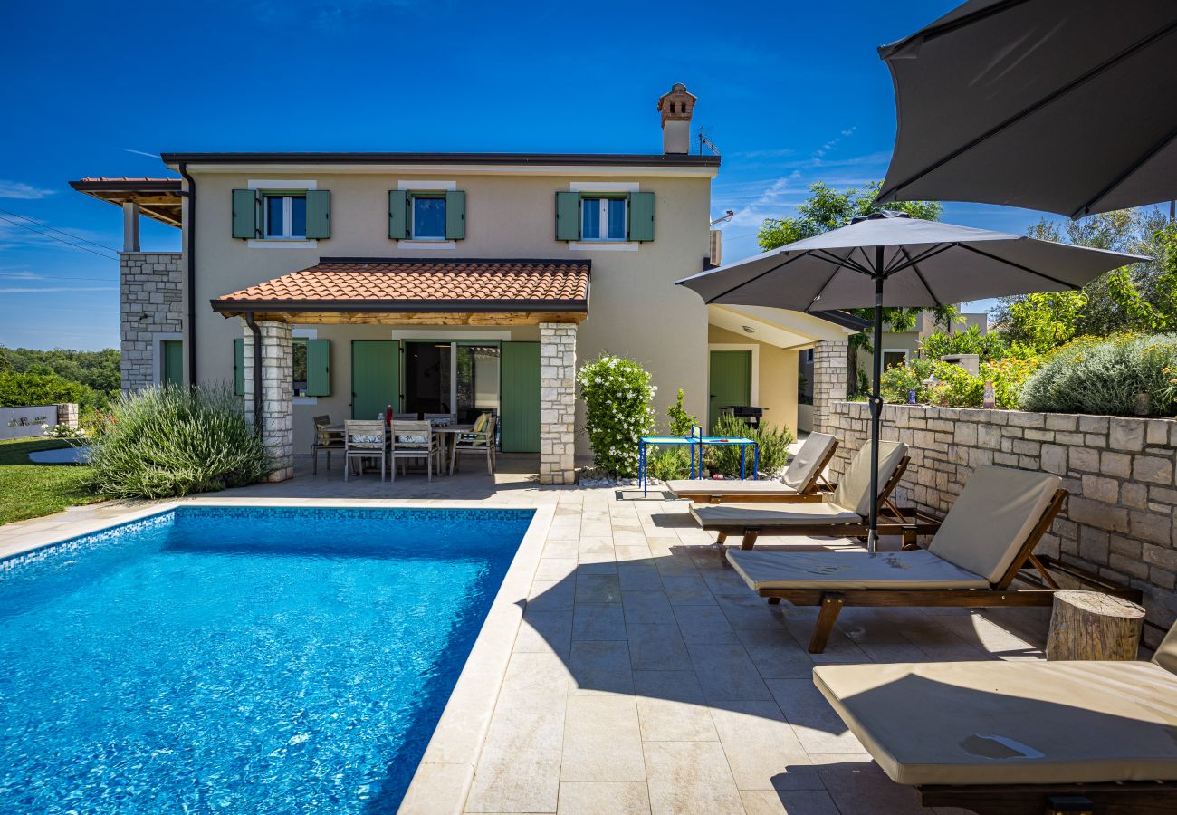 Villa a Umag - Villa Stella Juricani for 6 people near Umag with private pool only 4 km from the beach