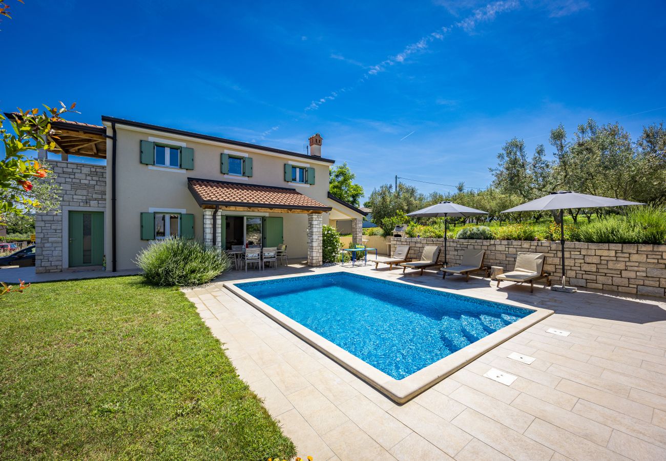 Villa a Umag - Villa Stella Juricani for 6 people near Umag with private pool only 4 km from the beach