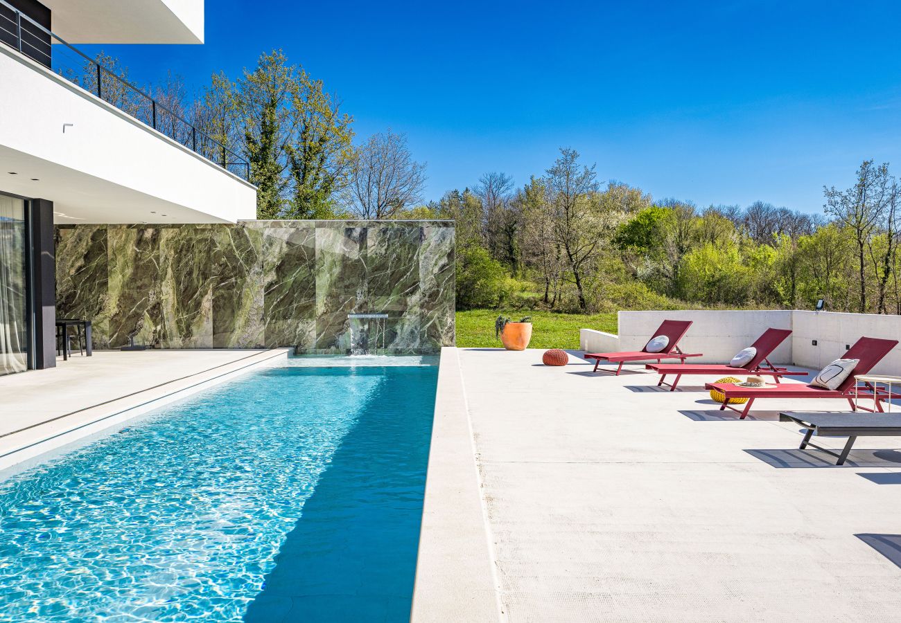 Villa a Šterna - Luxury Villa She for 6 people with 61 m2 private pool, playground & activities on-side for adults and kids