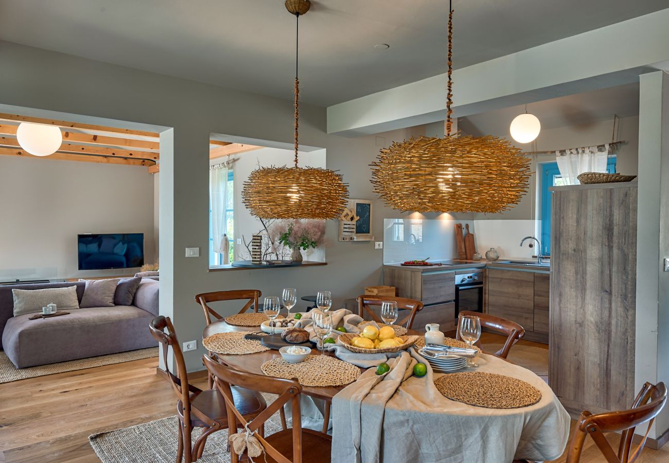 Villa a Vardica - Villa Toscana for 6 people near Umag with private pool, jacuzzi & sea view - pet friendly