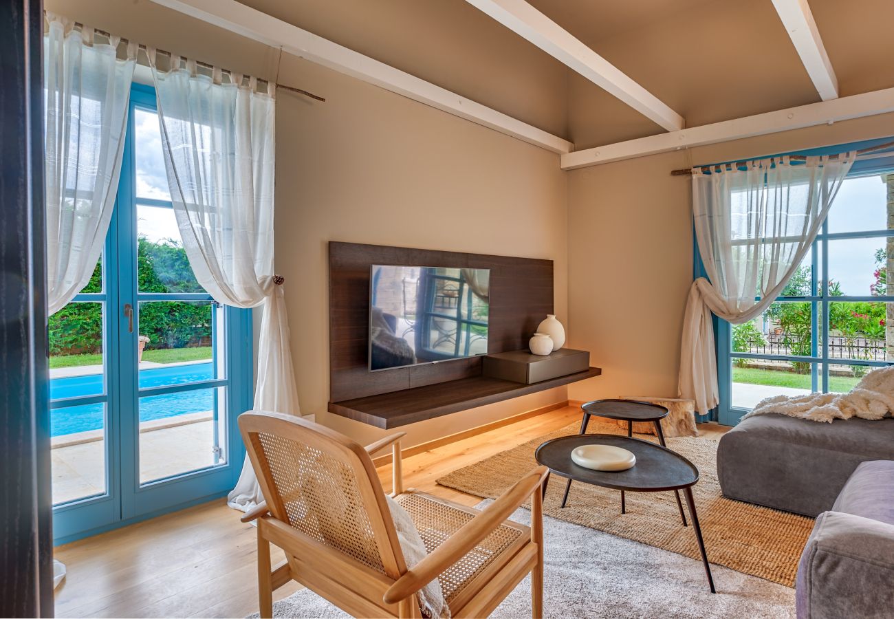 Villa a Vardica - Villa Griota for 8 people near Umag with private pool, jacuzzi & sea view - pet friendly