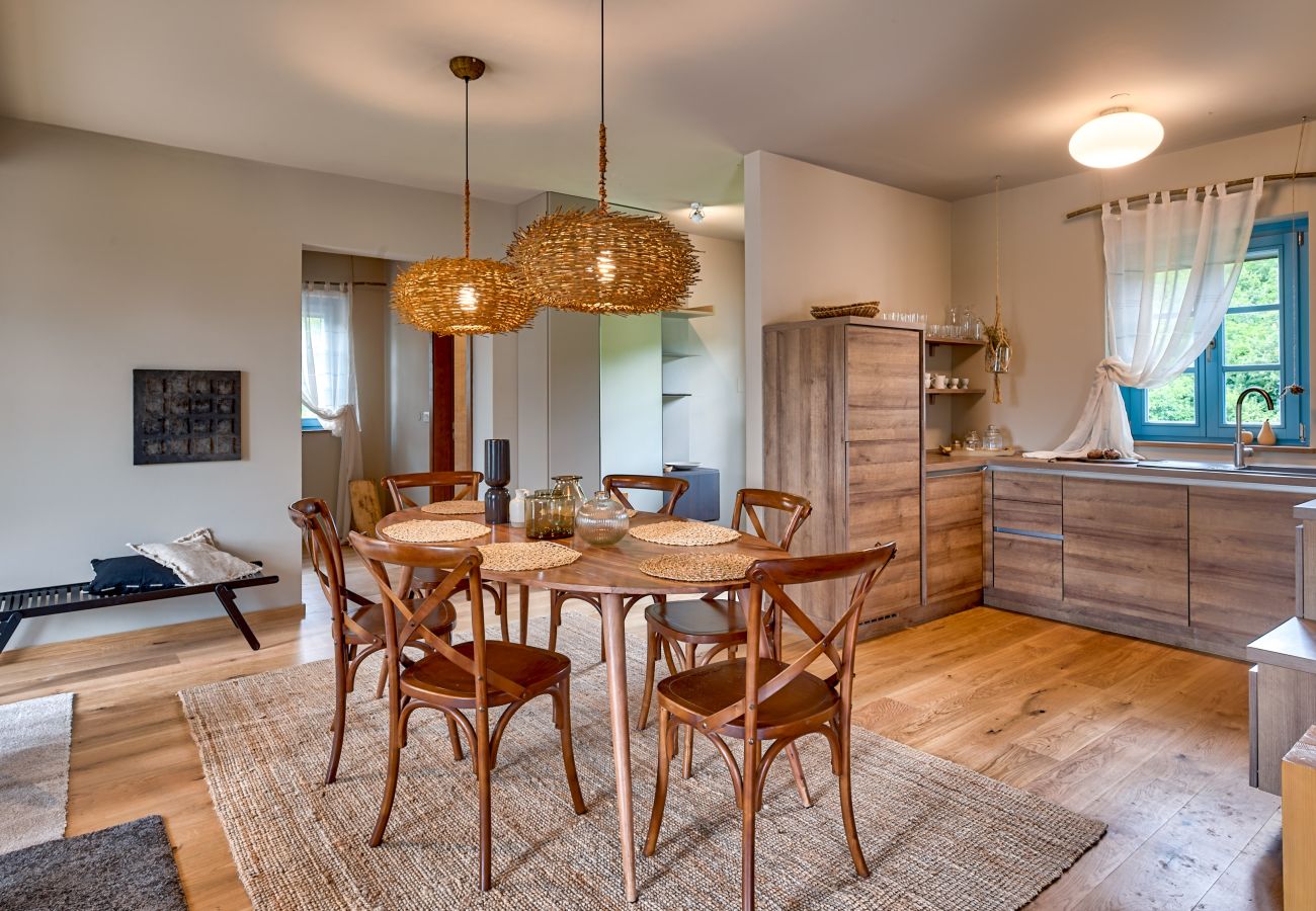 Villa a Vardica - Villa Griota for 8 people near Umag with private pool, jacuzzi & sea view - pet friendly