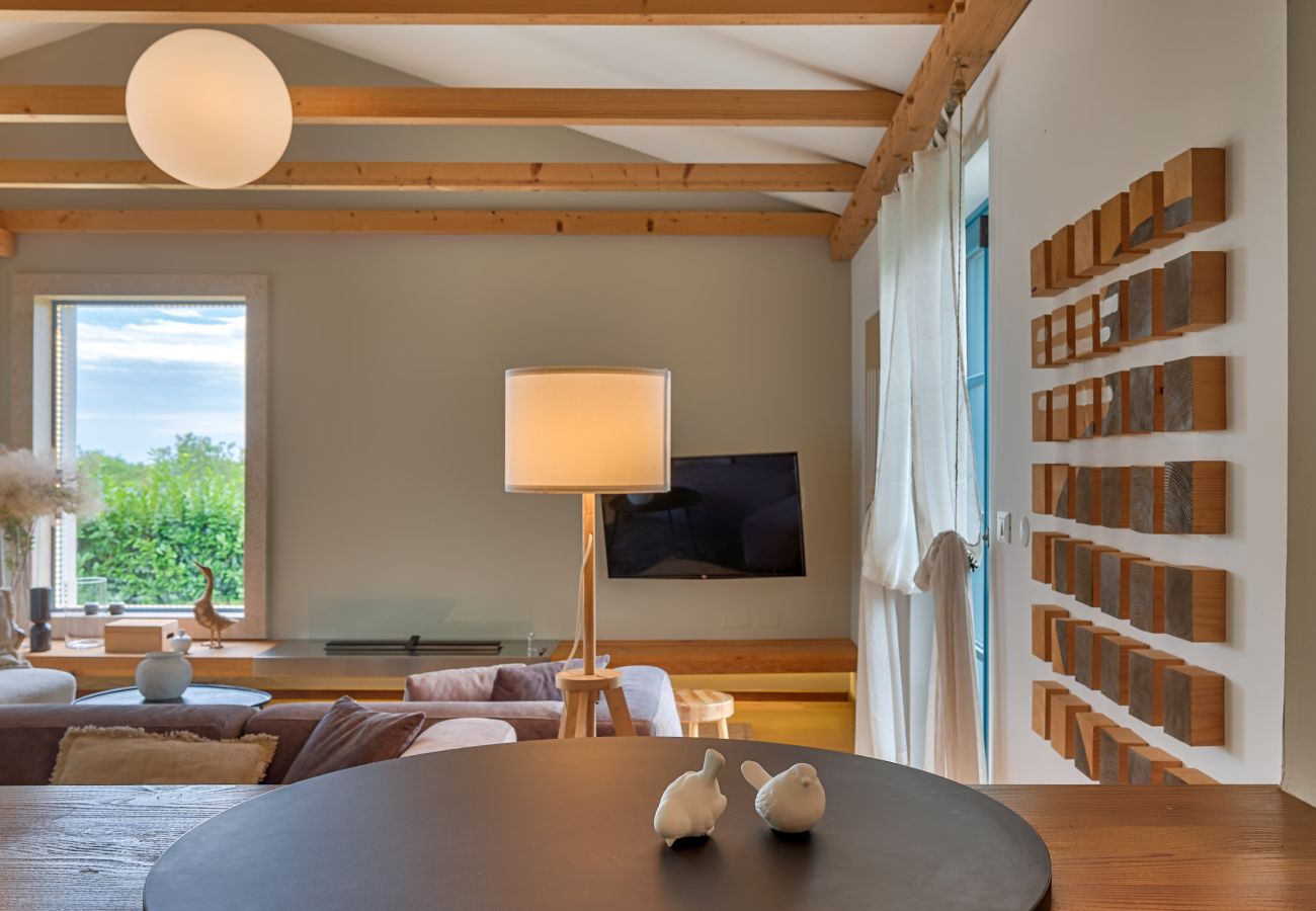 Villa a Vardica - Villa Figlica for 6 people near Umag with private pool, jacuzzi & sea view - pet friendly