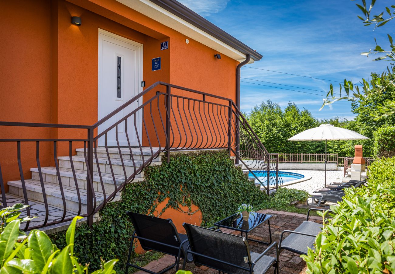 Villa a Montižana - Villa Belvedere for 6 people near Poreč with sea view and pet friendly