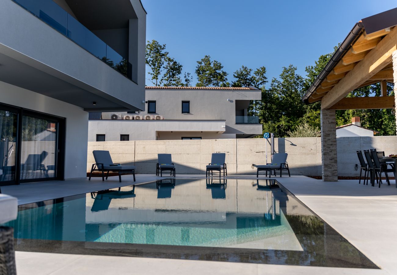 Villa a Rebici - Villa Istra Relax Smaragd for 8 people with heated pool & pet friendly only 800 m from the beach