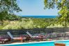 Villa a Bale - Villa Fuma for 6 persons with private pool & sea view in Central Istria 