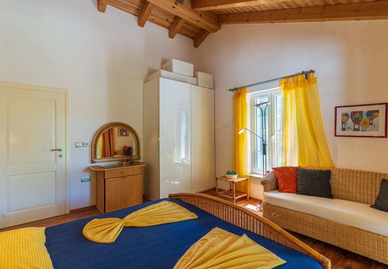 Villa a Brgod - Villa Arte for 6 people near Labin - Rabac for 6 people with sea view & private pool