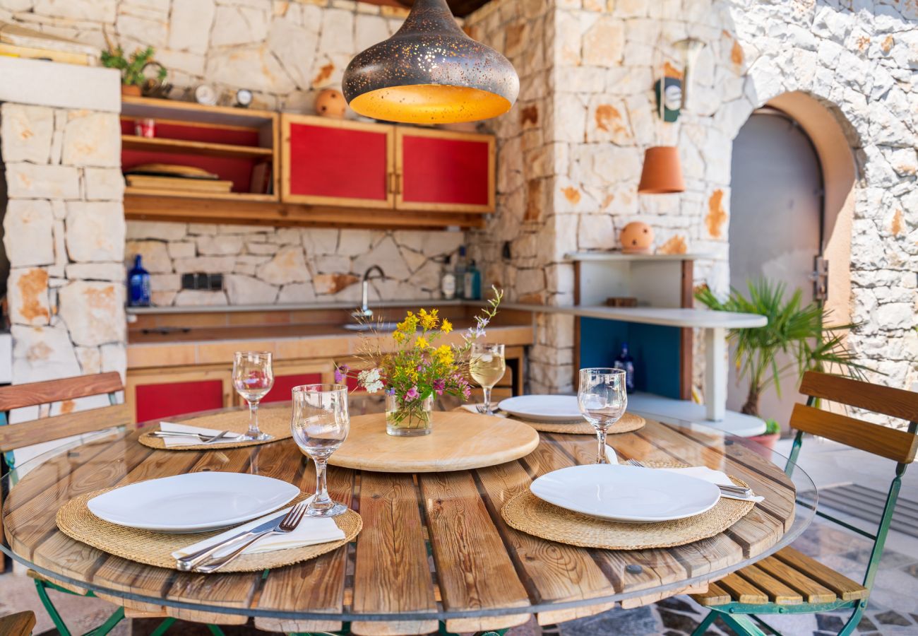 Villa a Brgod - Villa Arte for 6 people near Labin - Rabac for 6 people with sea view & private pool