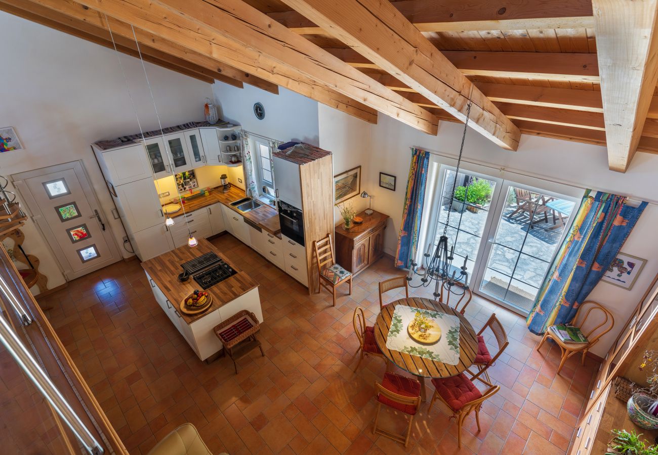 Villa a Brgod - Villa Arte for 6 people near Labin - Rabac for 6 people with sea view & private pool