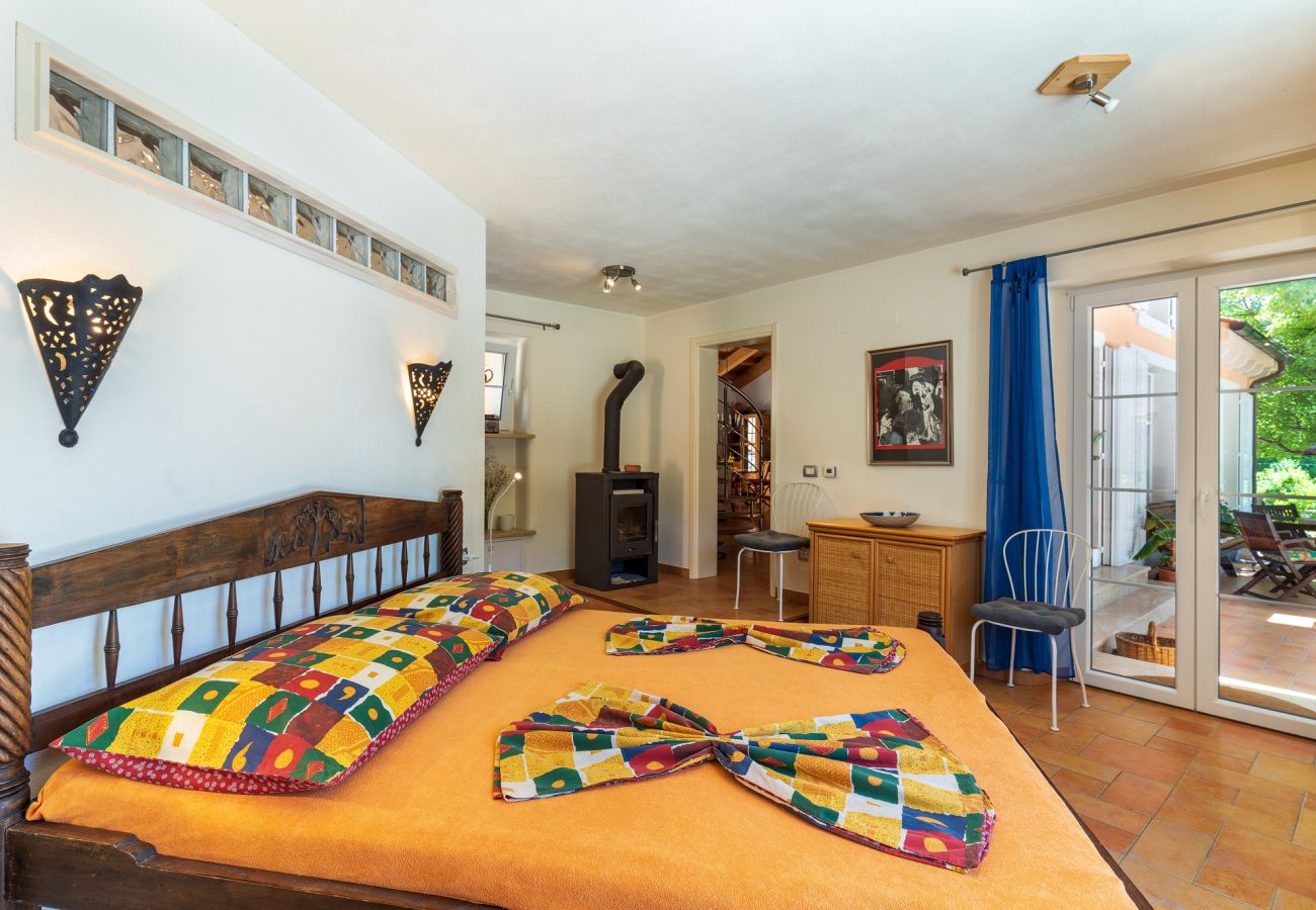 Villa a Brgod - Villa Arte for 6 people near Labin - Rabac for 6 people with sea view & private pool