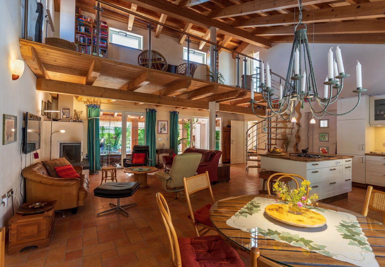 Villa a Brgod - Villa Arte for 6 people near Labin - Rabac for 6 people with sea view & private pool