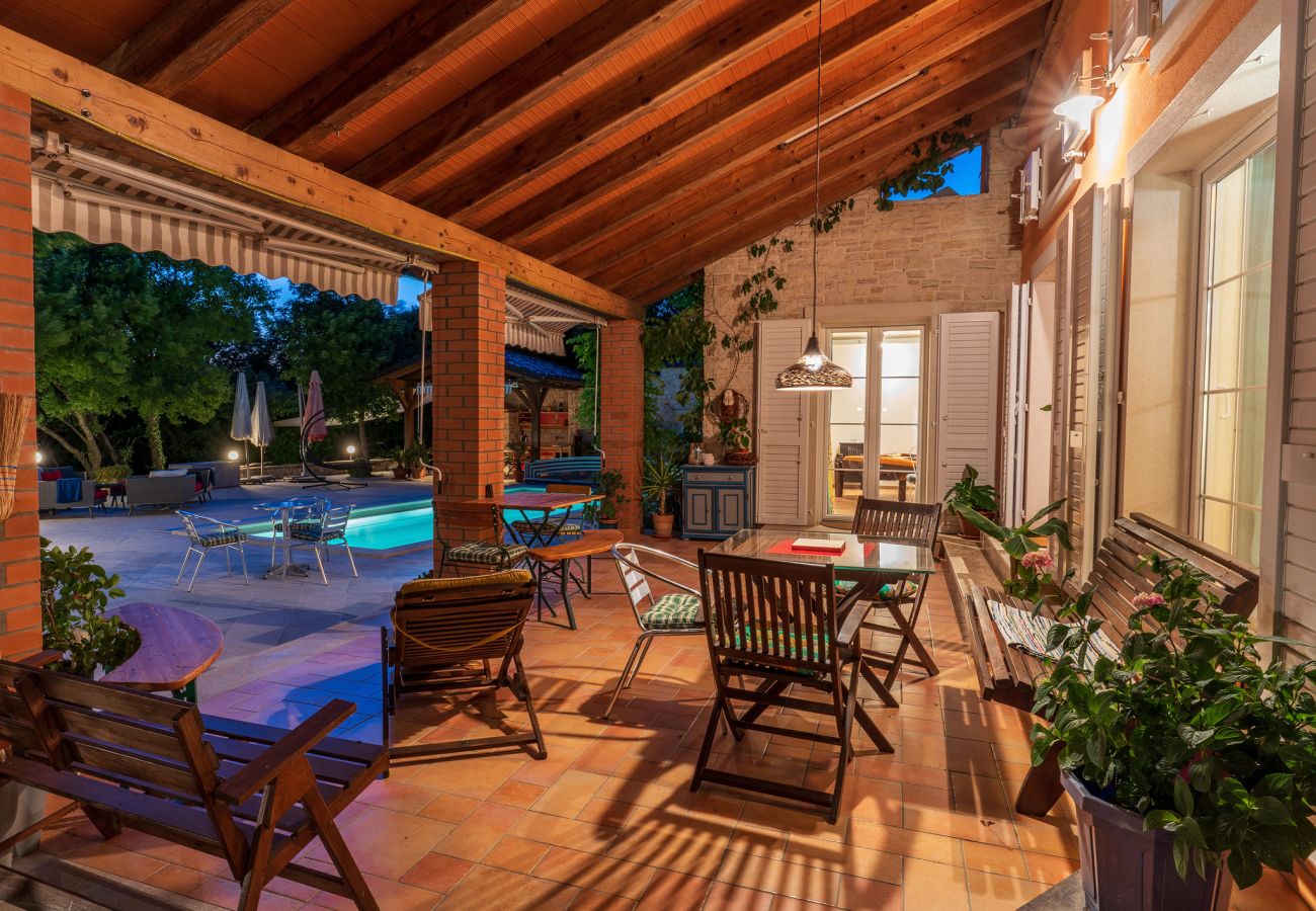Villa a Brgod - Villa Arte for 6 people near Labin - Rabac for 6 people with sea view & private pool