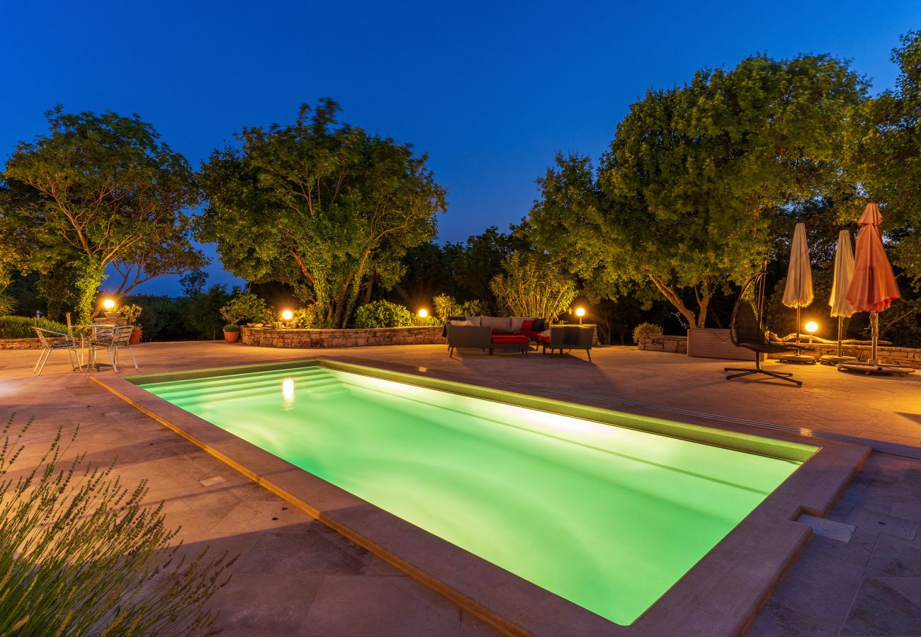 Villa a Brgod - Villa Arte for 6 people near Labin - Rabac for 6 people with sea view & private pool