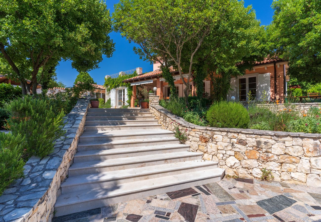 Villa a Brgod - Villa Arte for 6 people near Labin - Rabac for 6 people with sea view & private pool