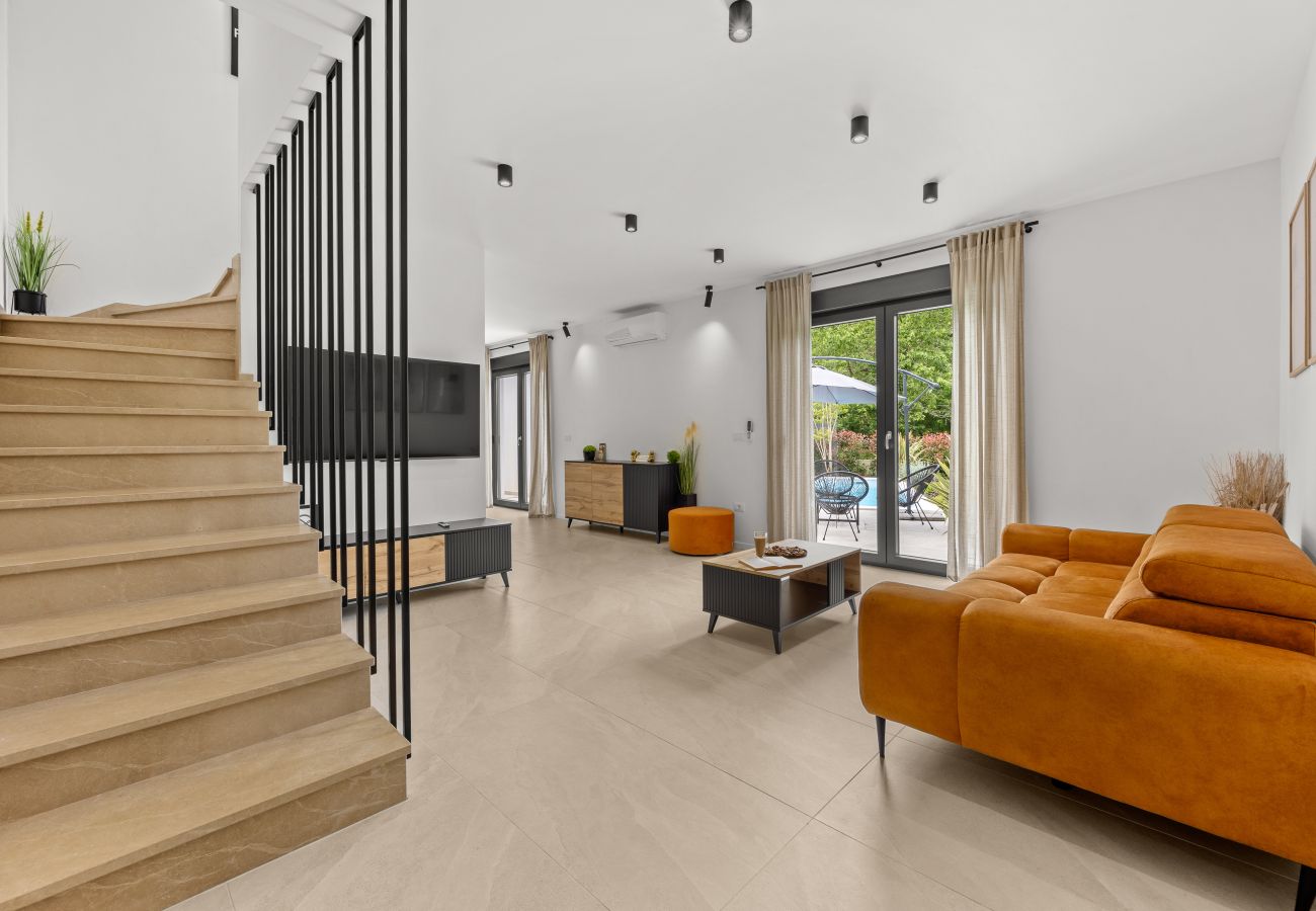 Villa a Marcana - Villa Minka near Pula for 4 people with private pool and jacuzzi