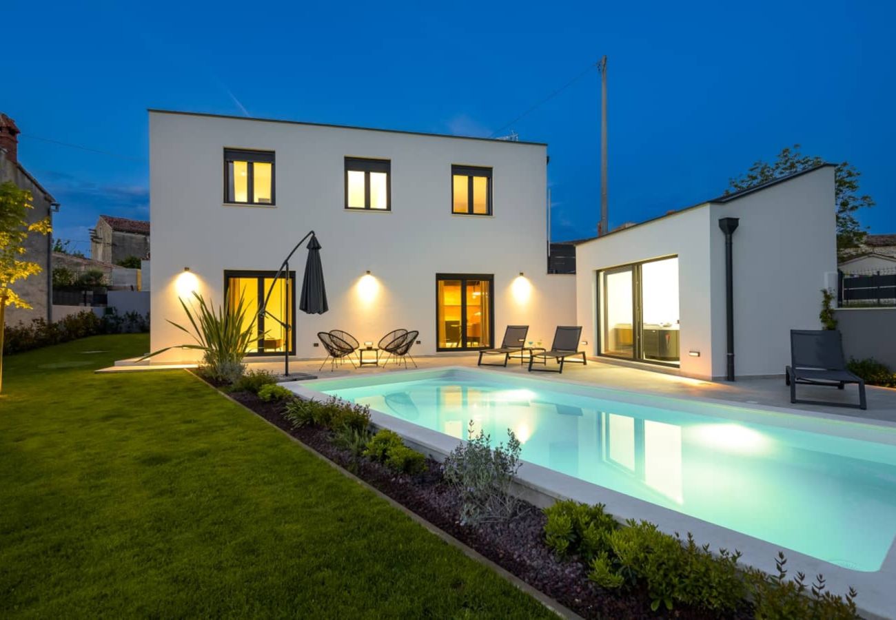 Villa a Marcana - Villa Minka near Pula for 4 people with private pool and jacuzzi