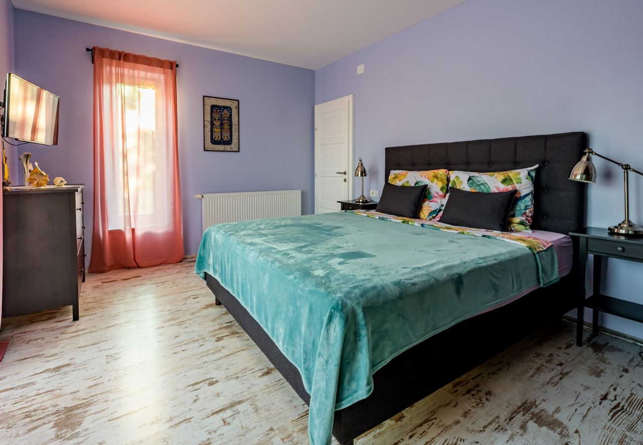 Villa a Juršici - Villa Desire for 10 people in Central Istria with private 53 m2 pool and pet friendly 