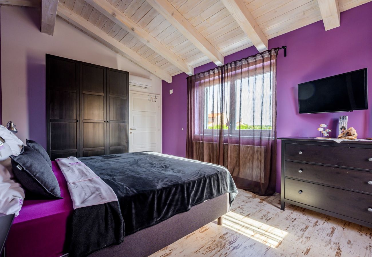 Villa a Juršici - Villa Desire for 10 people in Central Istria with private 53 m2 pool and pet friendly 