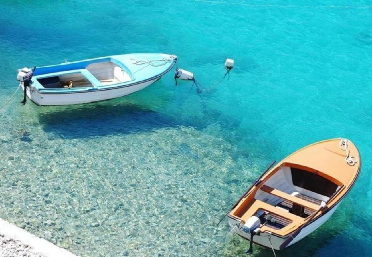 Villa a Krnica - Villa Monte D'Or for 8 people with private pool and sea view