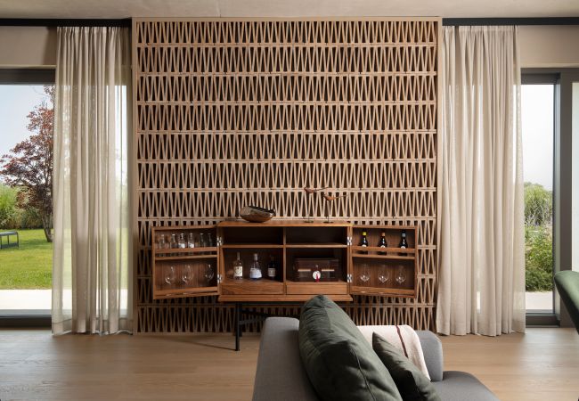 Villa a Vodnjan - Luxury Villa Puerto de Paz for 8 people near Fažana with 60 m2 private heated pool, sauna, mini-golf & sea view  Villa a Vodnjan - Luxury Villa Puerto de Paz for 8 people near Fažana with 60 m2 private heated pool, sauna, mini-golf & sea view