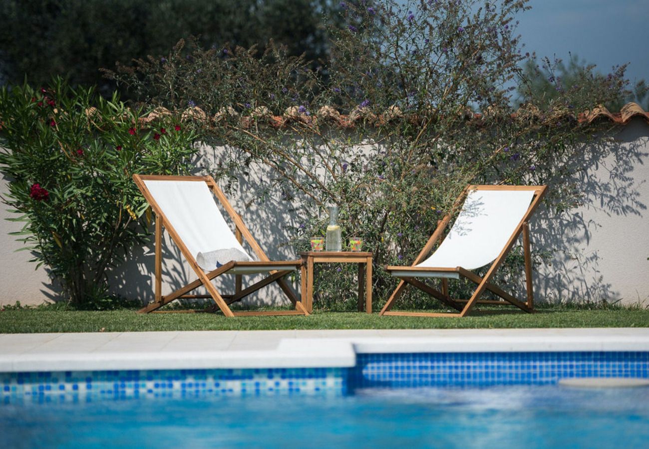 Villa a Veliki Vareški - Villa Campi for 10 persons near Pula with large garden, private golf and tennis court, kids playground & wellness area 