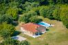 Villa a Kraj Drage - Villa Aria Labin for 6 persons with private 32 m2 pool, kids playground and large garden 