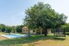 Villa a Kraj Drage - Villa Aria Labin for 6 persons with private 32 m2 pool, kids playground and large garden 