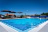 Villa a Rapavel - Villa Blue Moon for 9 persons near Poreč with 42 m2 heated pool, wellness, kids playground & sea view