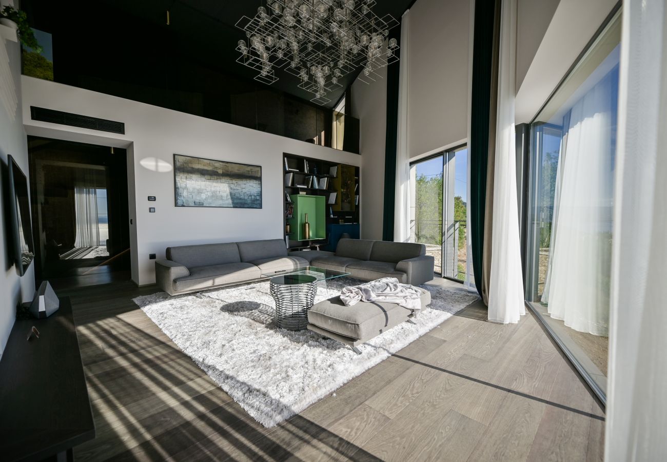 Villa a Mošcenice - Luxury Villa Vista Hills for 14 persons near Opatija with heated pool, sea view & wellness 