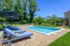 Villa a Prodol - Villa Lipa for 8 persons near Pula with 41 m2 heated pool, beautiful garden, sauna & kids playground