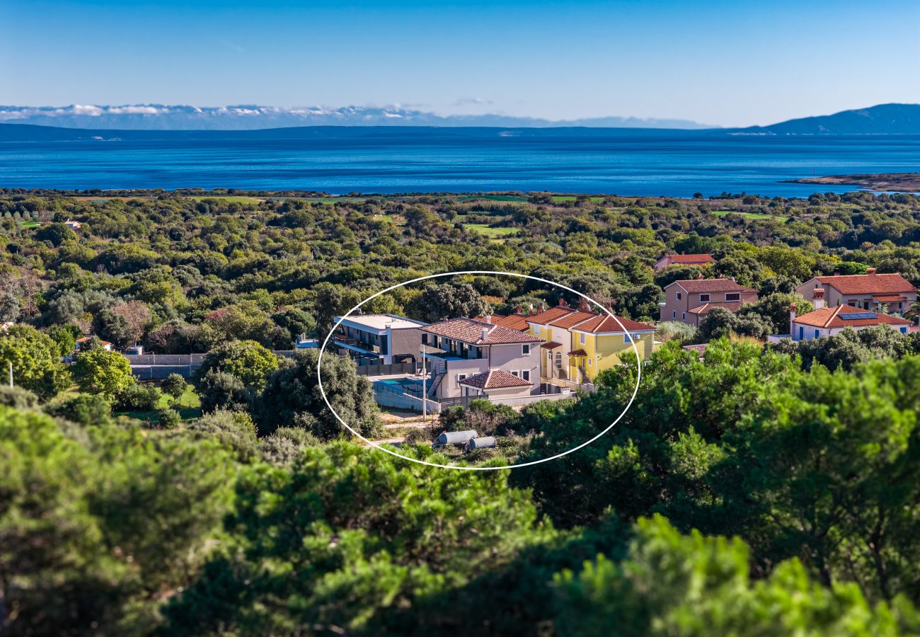 Villa a Ližnjan - Villa Malena near Medulin for 8 persons with 51 m2 heated pool, wellness & beautiful sea view