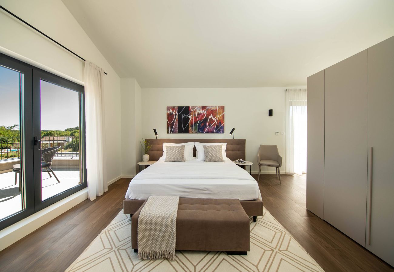 Villa a Kurili - Villa Natura Silente near Rovinj for 8 people with 40 m2 heated pool, sauna & jacuzzi 