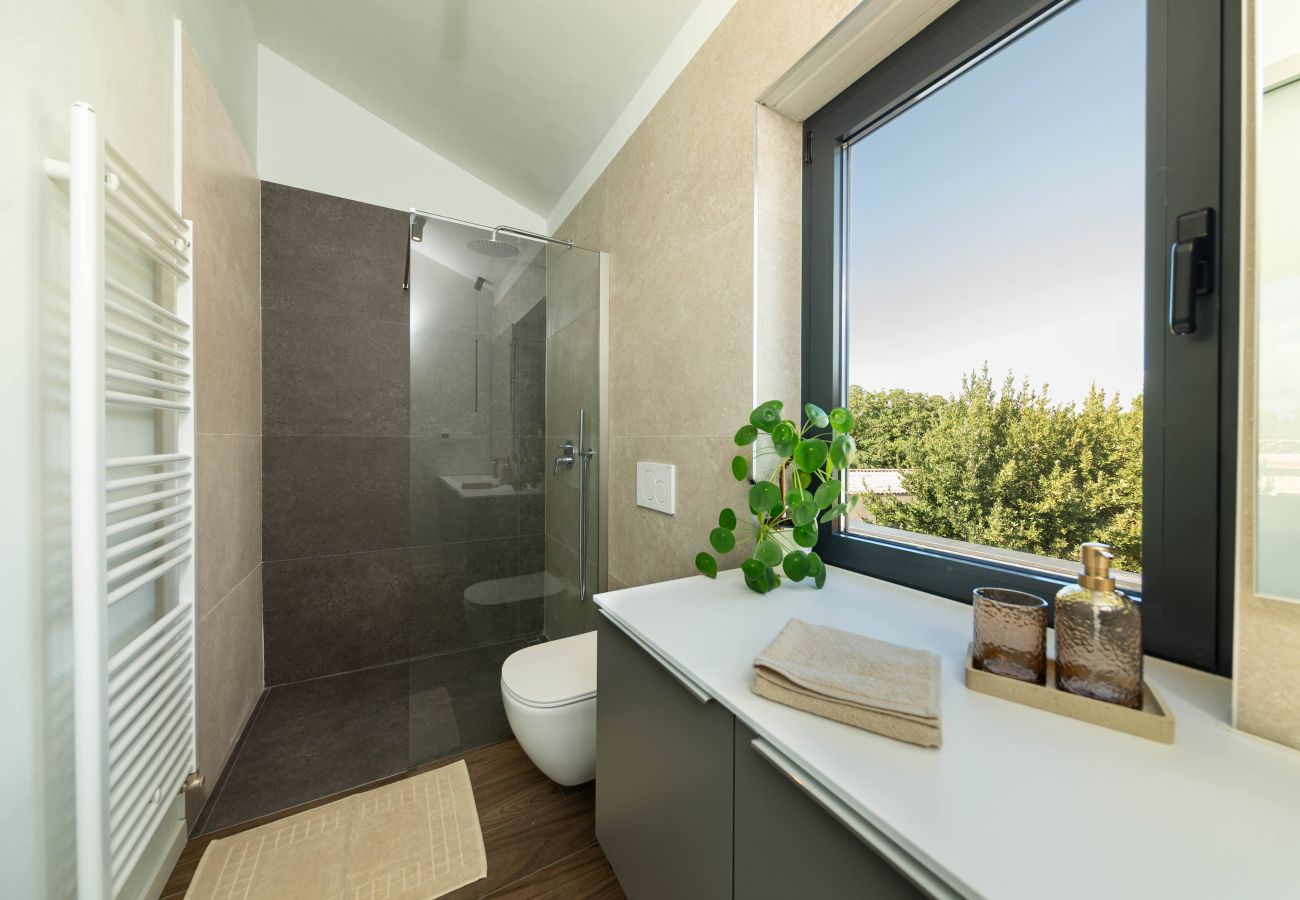 Villa a Kurili - Villa Natura Silente near Rovinj for 8 people with 40 m2 heated pool, sauna & jacuzzi 