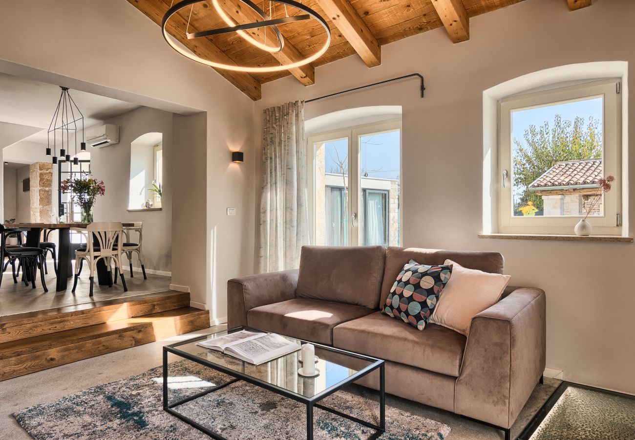 Villa a Kurili - Charming Villa Spirit of Istria near Rovinj for 6 persons with 32 m2 private pool & jacuzzi