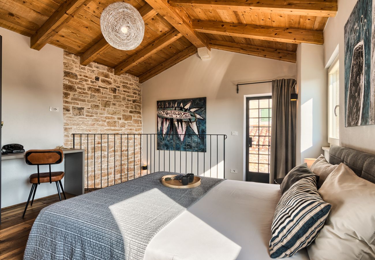 Villa a Kurili - Charming Villa Spirit of Istria near Rovinj for 6 persons with 32 m2 private pool & jacuzzi